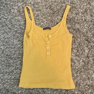Mustard Yellow Brandy Melville tank